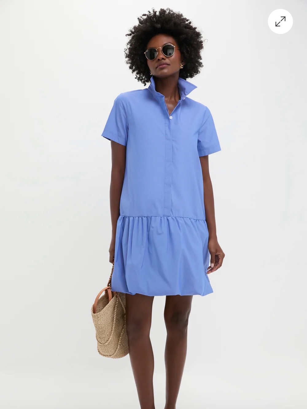 Tuckernuck Sail Blue Martine Bubble Dress - Picture 2 of 2